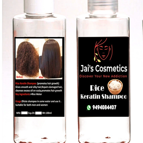 Jai's Cosmetics Rice Keratin Shampoo - 100 Ml