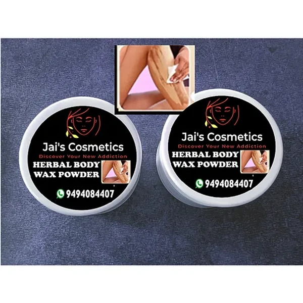 Herbal Body Wax Powder- 70g (35g 2 Packs) - 70g