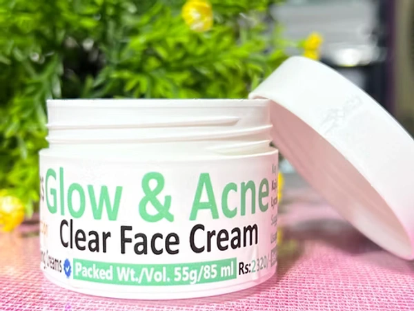 Glow & Acne Clear Cream - 55g/85ml