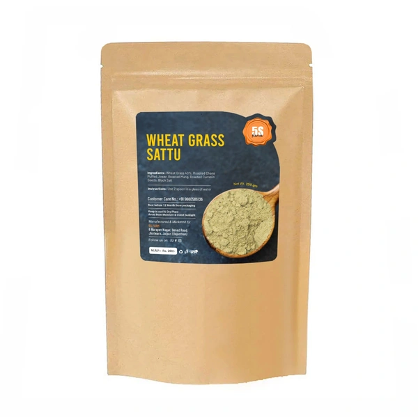 Wheat Grass Sattu - 500 gms