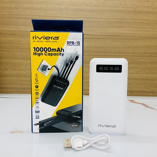 New Rivera RPB-015 10000mAh Power Bank