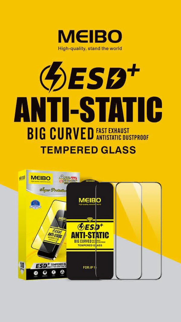  OPPO Meibo Esd 6D Tempered Glass Pack Of 10(Imported) - A5/A9 2020