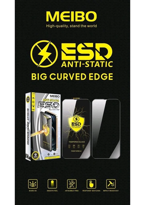 REALME Meibo Esd 6d Tempered Glass (Pack Of 10) - Realme 11