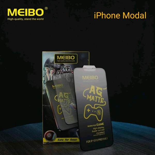 Meibo Iphone AG Matte Imported Glass (10 Pcs Box) - Iphone 15 Pro Max