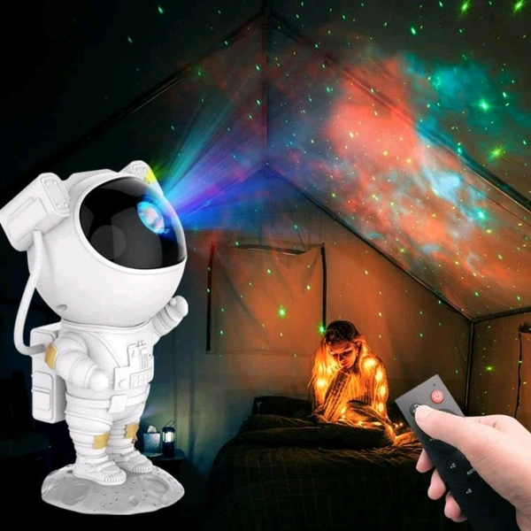 Astronaut Galaxies Night Projector Multi Colour 