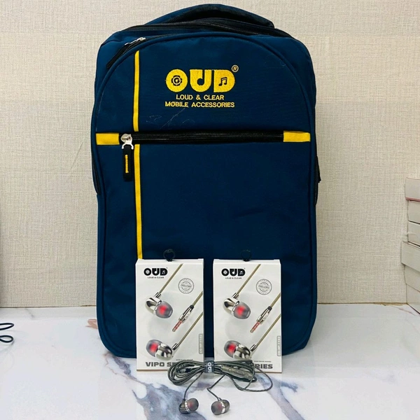 OUD Vipo Series OD-HF-1162 High Bass Sound Quality Box Pack Earphone (Buy 50 Pcs Get 1 Laptop Bag Free)