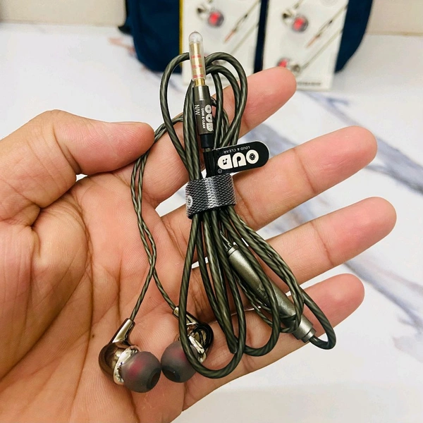 OUD Vipo Series OD-HF-1162 High Bass Sound Quality Box Pack Earphone (Buy 50 Pcs Get 1 Laptop Bag Free)