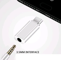 Type-C To 3.5 MM Audio Adapter Phone Converter ( 10 Pcs Packet)