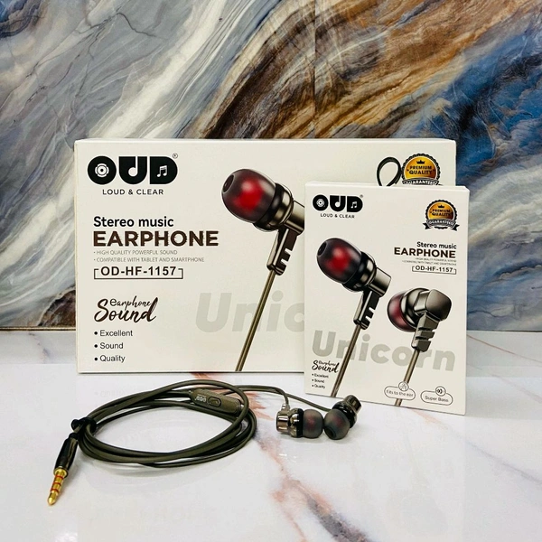 OUD OD-HF-1157 Stereo Earphone Excellent Sound Quality 