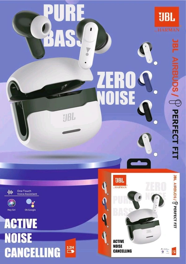 JBL Perfect Fit Airbuds Magnetic 🧲 Ear Extra Bass Sound