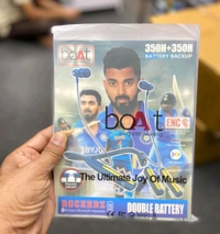 Boat Rockerz (575) 💯% Og Magnetic 🧲 on Off+ Touch+ Vibration+ double Battery 🔋 Neckband