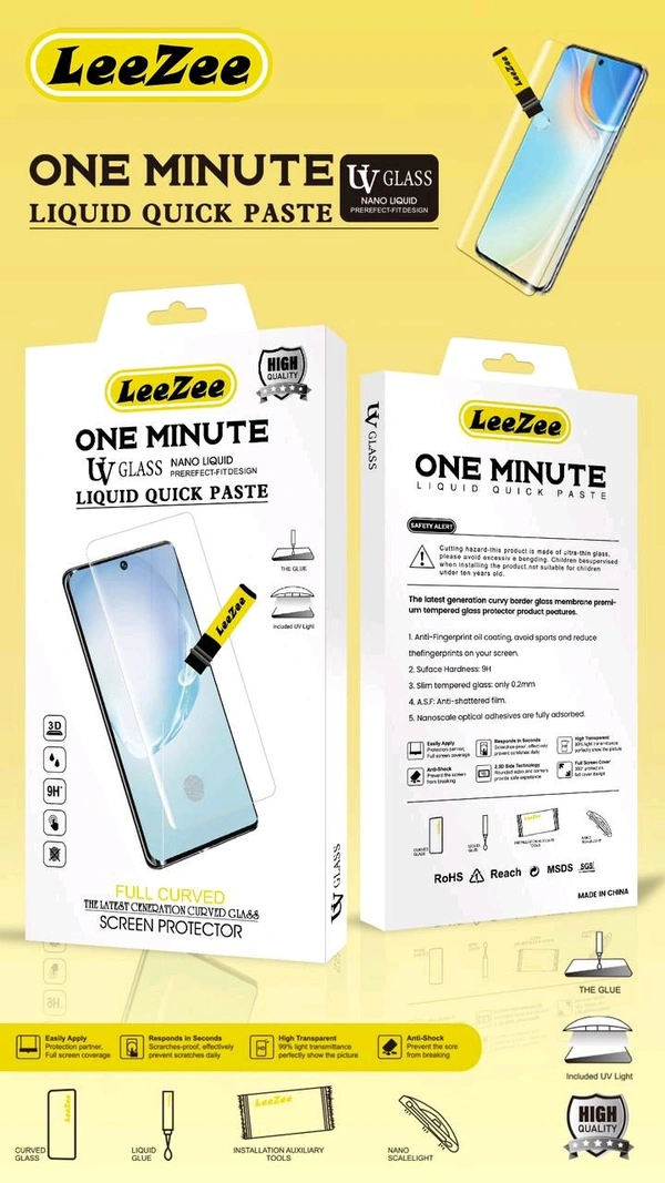 LeeZee MOTO One minute Uv Glass 💯% Og Quality Liquid Quick Paste  - Edge 40 Neo