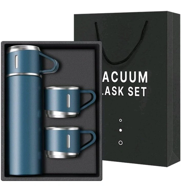 New Vaccum Flask Set 3 Cup Multi Coloure
