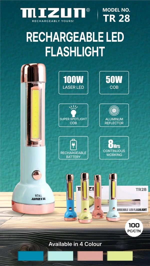 New TR-28 100W Laser Led +50Watt COB Light 