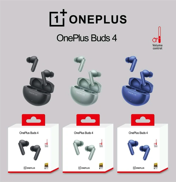 🆕 One plus Buds4 all Shiny Volume up Down Working Bass Sound