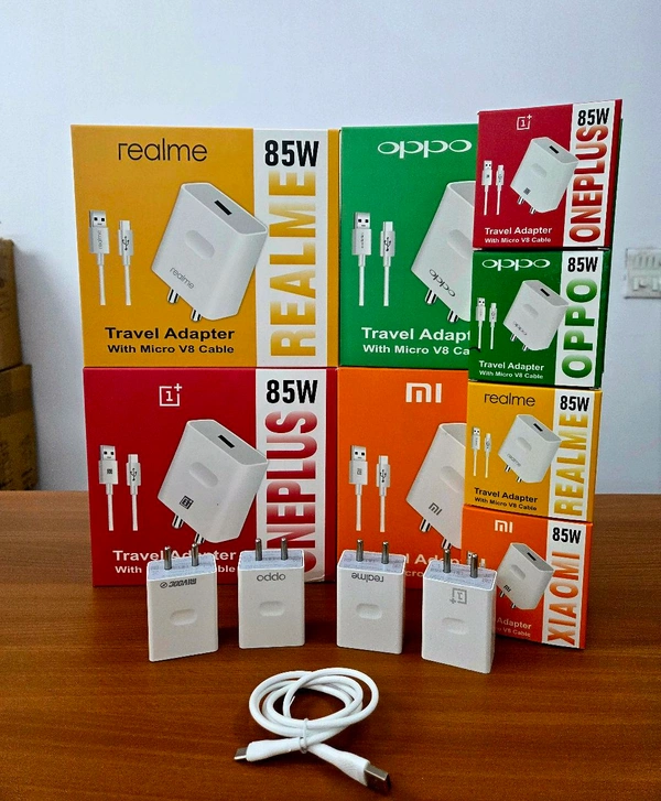 New Travel Charger 85WTS Type-C Og Quality 🥳 - Mi