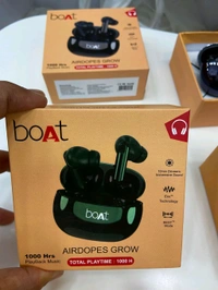 Boat Airdopes Grow 💯% Og Quality 4 Days Battery Backup Premium Quality Earbuds 