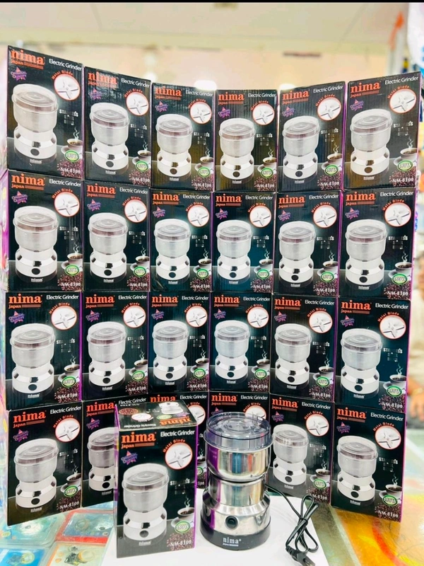 New Nima NM-8300 Electric Grinder Metal Blade 150w Machine 