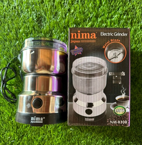 New Nima NM-8300 Electric Grinder Metal Blade 150w Machine 
