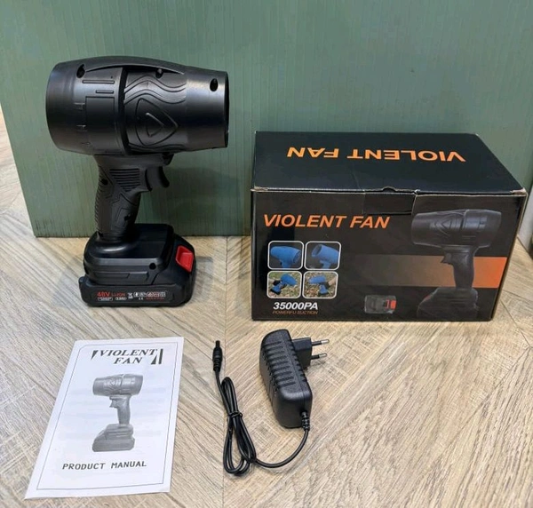 New Violent Fan 35000PA Strong Wind Power Powerful Motor