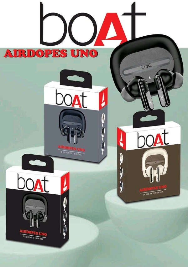 Boat Airdopes UNO 💯% Og Quality Earbuds Super Sound Quality 