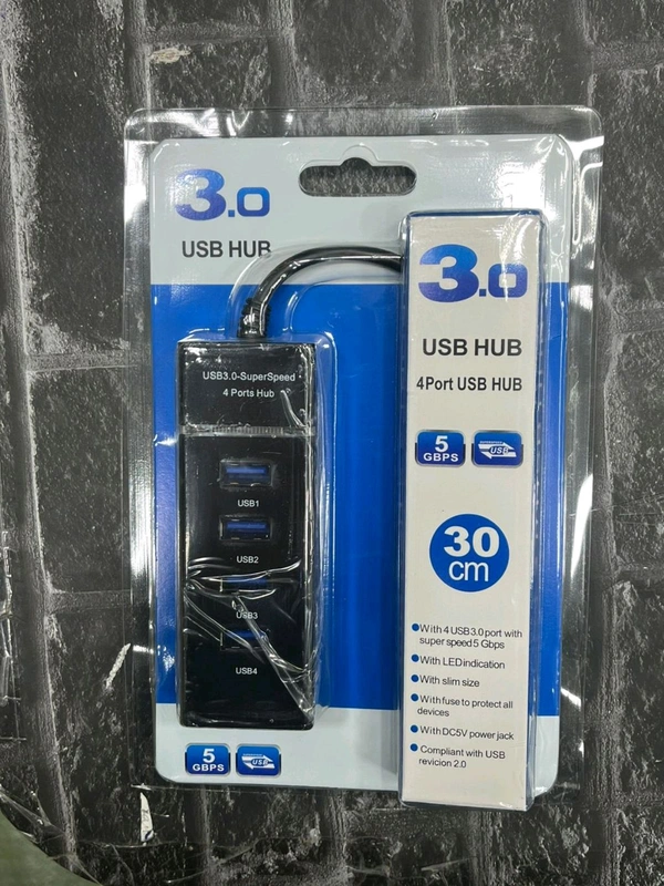 USB HUB 3.0 4PORT 30CM Length 