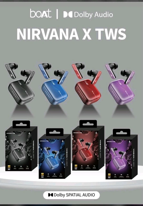 Boat X TWS same Original big box Packing 1by1 lamination 200 PCs Ctn