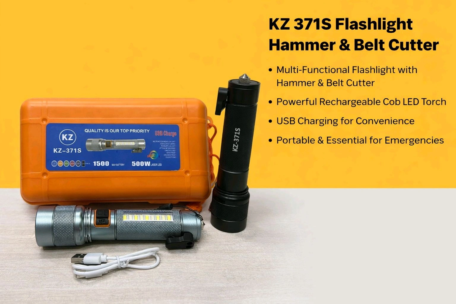 New KZ-371S Torch 2in1 (Hammer & Cutter) 500W Laser Torch (Pack Of