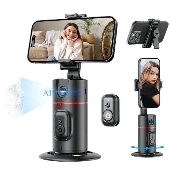 P05 Auto Face Tracking gimbal, smart rotating phone holder.