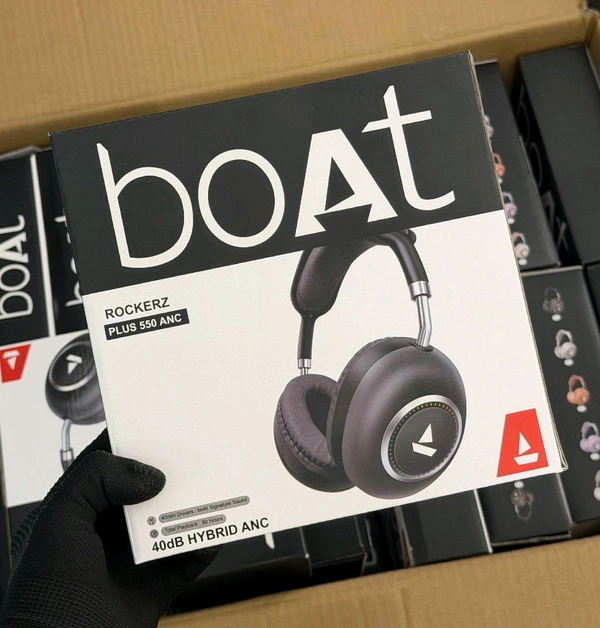 Boat Rockerz Plus 550 Anc Unquie Design Headphone 🎧