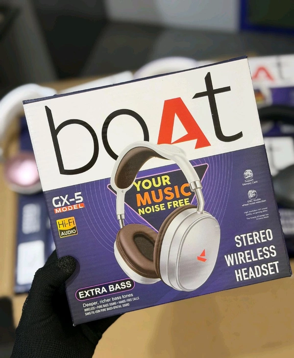 Boat Rockerz GX-5 Stereo Wireless Headphones 🎧