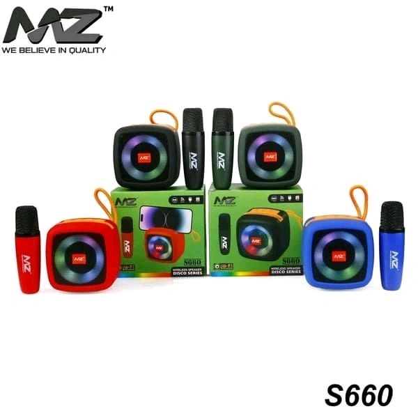 MZ S660 With Mic Speaker 🔊  Superb Quality 