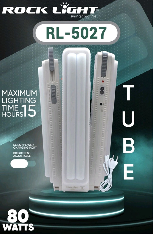 Rock light RL-5027 Reachable TUBE 80Watts Light (15Hrs Lightning)