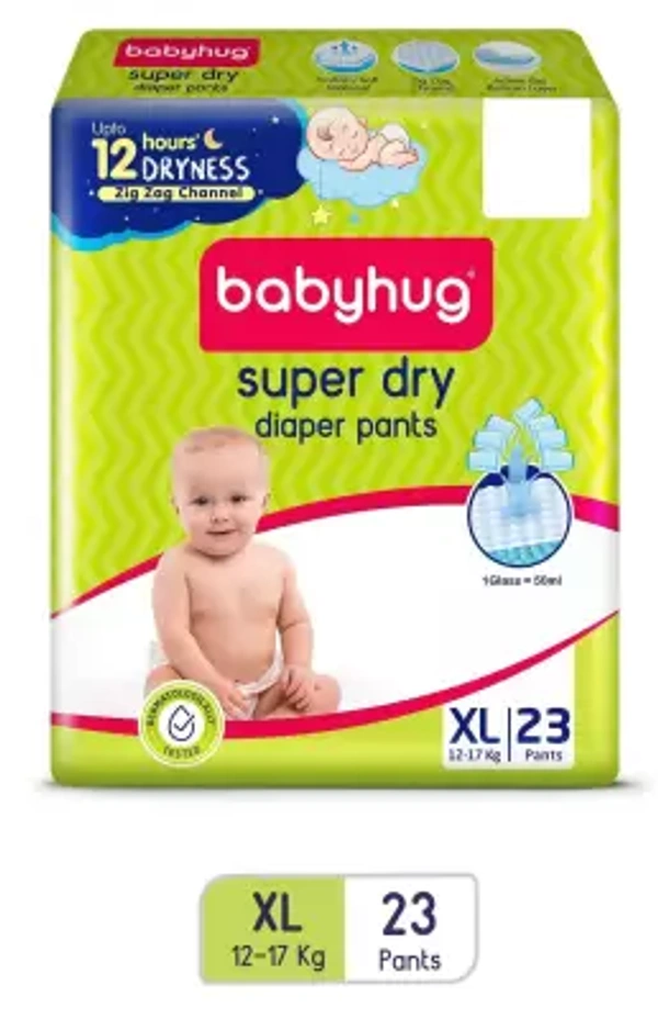 babyhug Super dry Pants (XL-26) - XL (23 Pieces) - XL-SIZE PACK OF 23