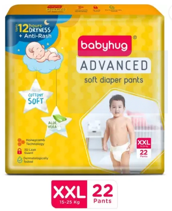 Baby hug Advanced Style Pants XXL-22 - XXL (22 Pieces) - XXL-SIZE PACK OF 22
