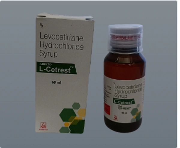 L Cetrest 2.5mg Syrup - 60ML, Levocetirizine (2.5mg)