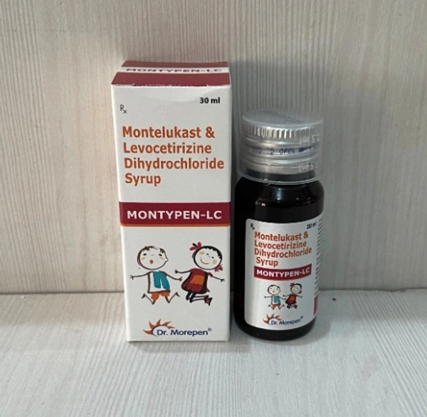 Montypen LC Oral Suspension - 30ml, Levocetirizine (2.5mg) + Montelukast (4mg)