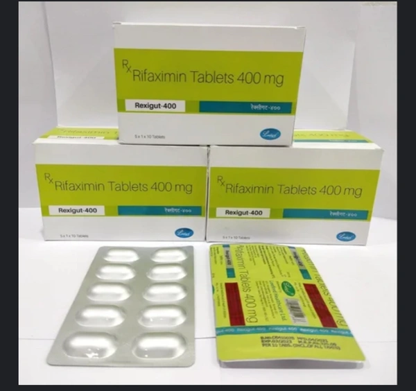 Rexigut 400mg Tablet - Rifaximin (400mg)