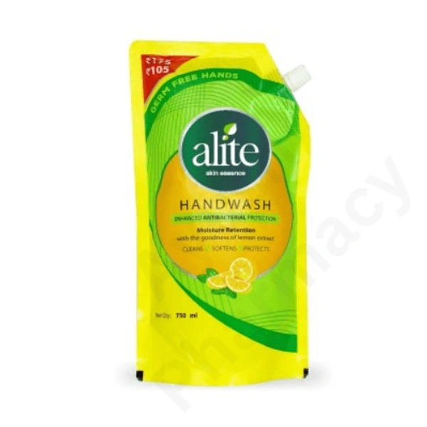 Leeford Healthcare Ltd Alite Moisturising Liquid Hand Wash Refill For Soft Hands, Suitable For Sensitive Skin Germ Fighter, Germ Protection (750ml)