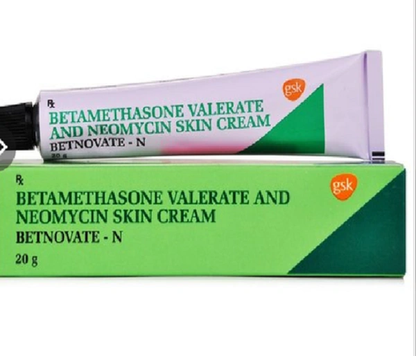 Betnovate-N Cream - 20G, Betamethasone (0.1% w/w) + Neomycin (0.5% w/w)