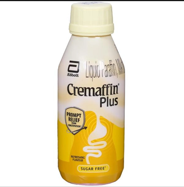 Cremaffin Plus Syrup Refreshing Sugar Free - 225ml, Sodium Picosulfate (3.33mg) + Liquid Paraffin (1.25ml) + Milk Of Magnesia (3.75ml)