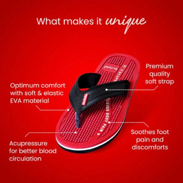 Dr. Ortho Acupressure Slippers - UK 8 (273mm)