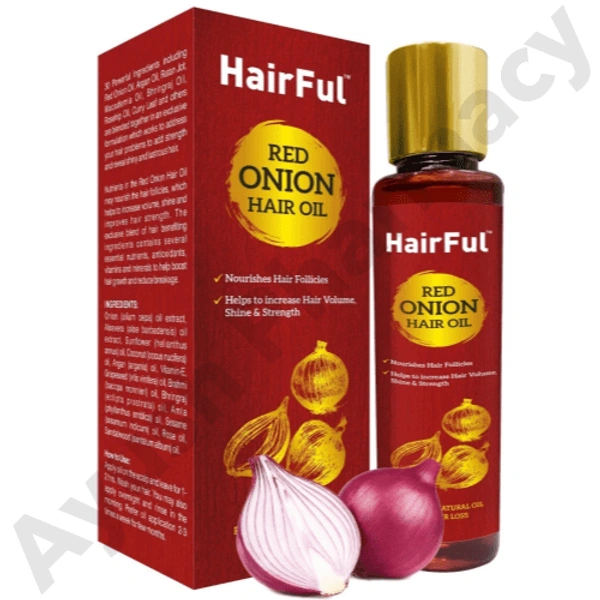 Hairful Red Onion Hair Oil (120ml)