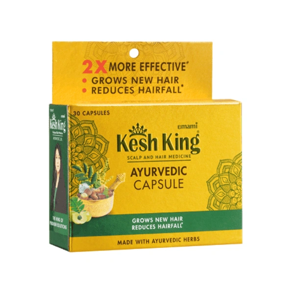 Emami Kesh King Ayurvedic Hair Growth Capsule (30Caps)