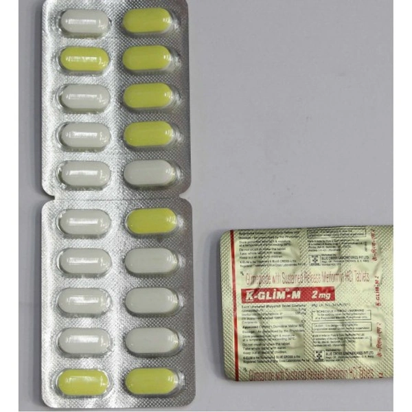 K-Glim-M 2mg Tablet