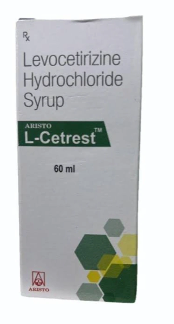 L Cetrest 2.5mg Syrup - Levocetirizine (2.5mg)