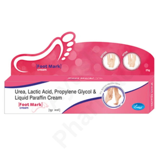 Leeford Healthcare Ltd Leeford Foot Mark Cream (15gm) For Cracked Heels & Foot - 15 gm