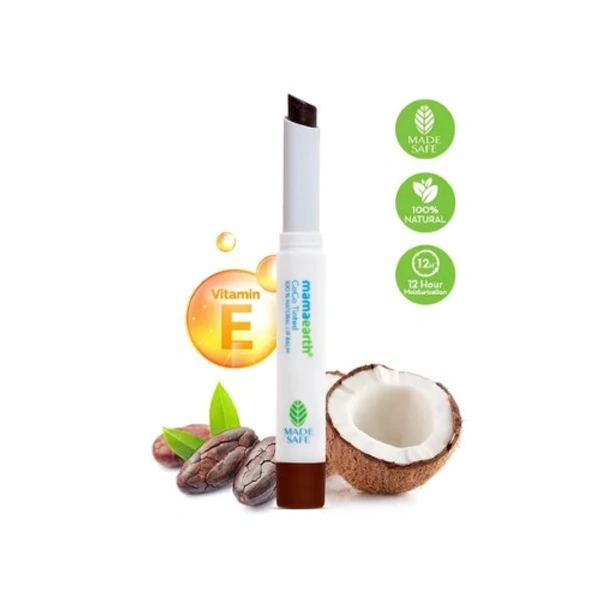 Mamaearth CoCo Tinted 100% Natural Lip Balm with CoCo and Vitamin E (2gm)