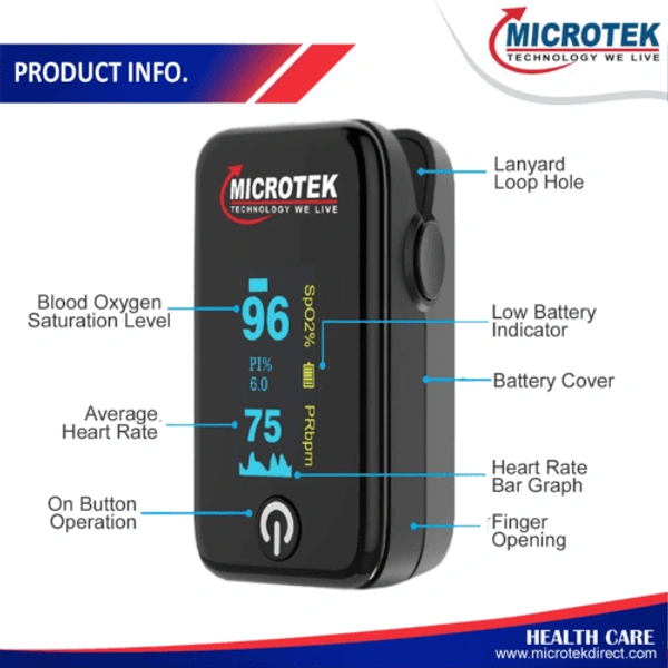 Microtek OX-06 Pulse Oximeter