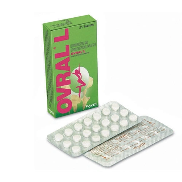 OVRAL L TABLET 1*21